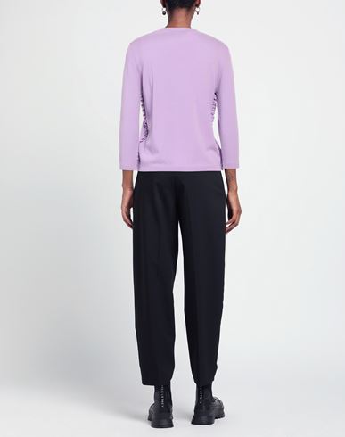 Woman Sweater Lilac Size S Viscose, Polyester