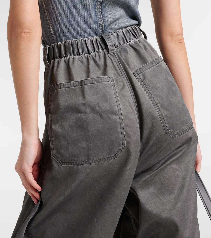 Faded cargo jeans