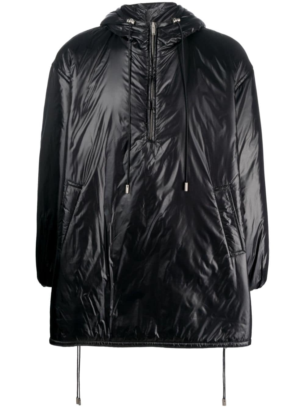 Cassandre logo-embossed hooded raincoat