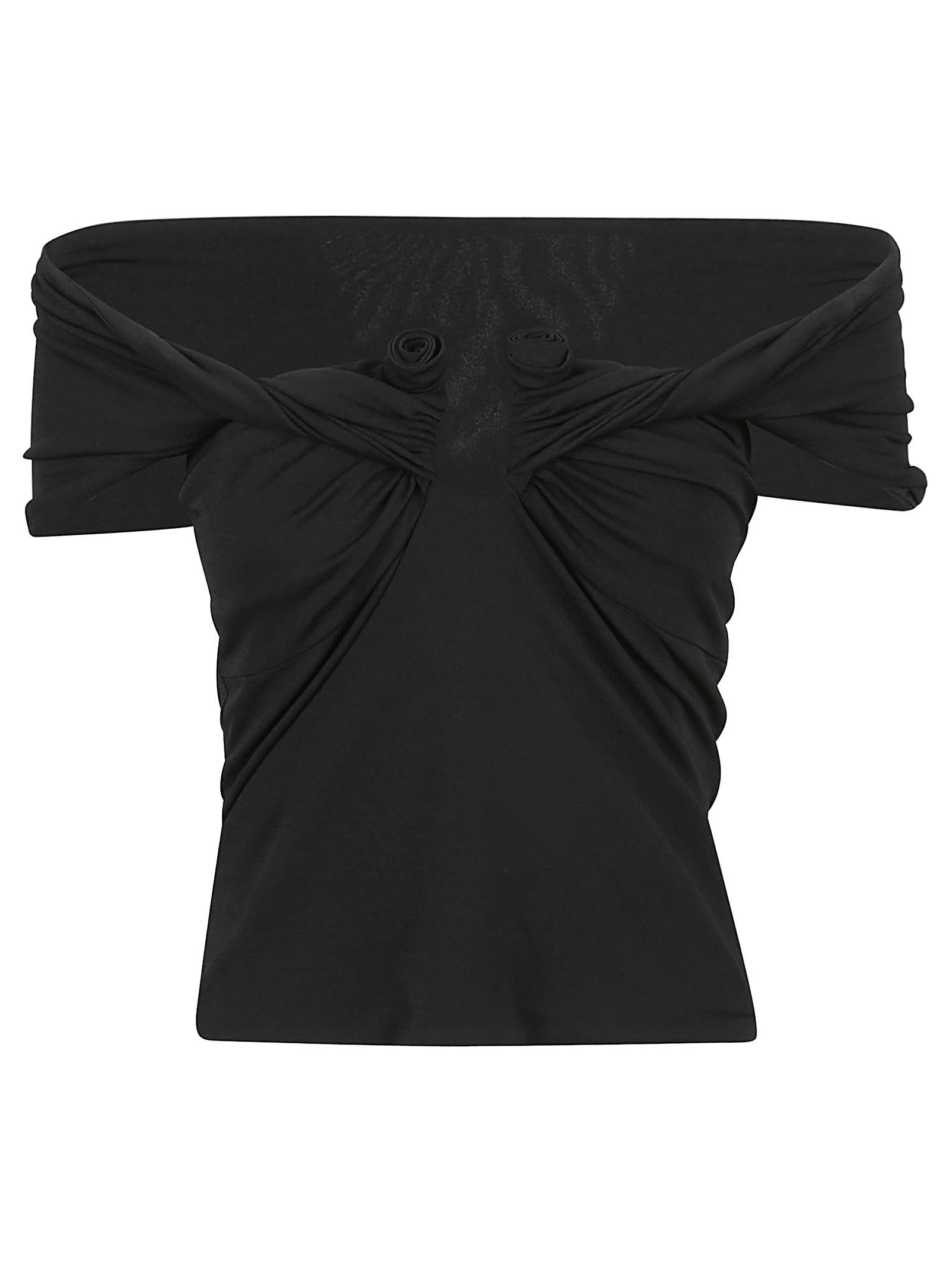 Off-shoulder Cropped Top