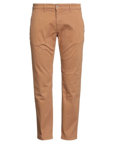 Man Pants Camel Size 30 Cotton, Elastane