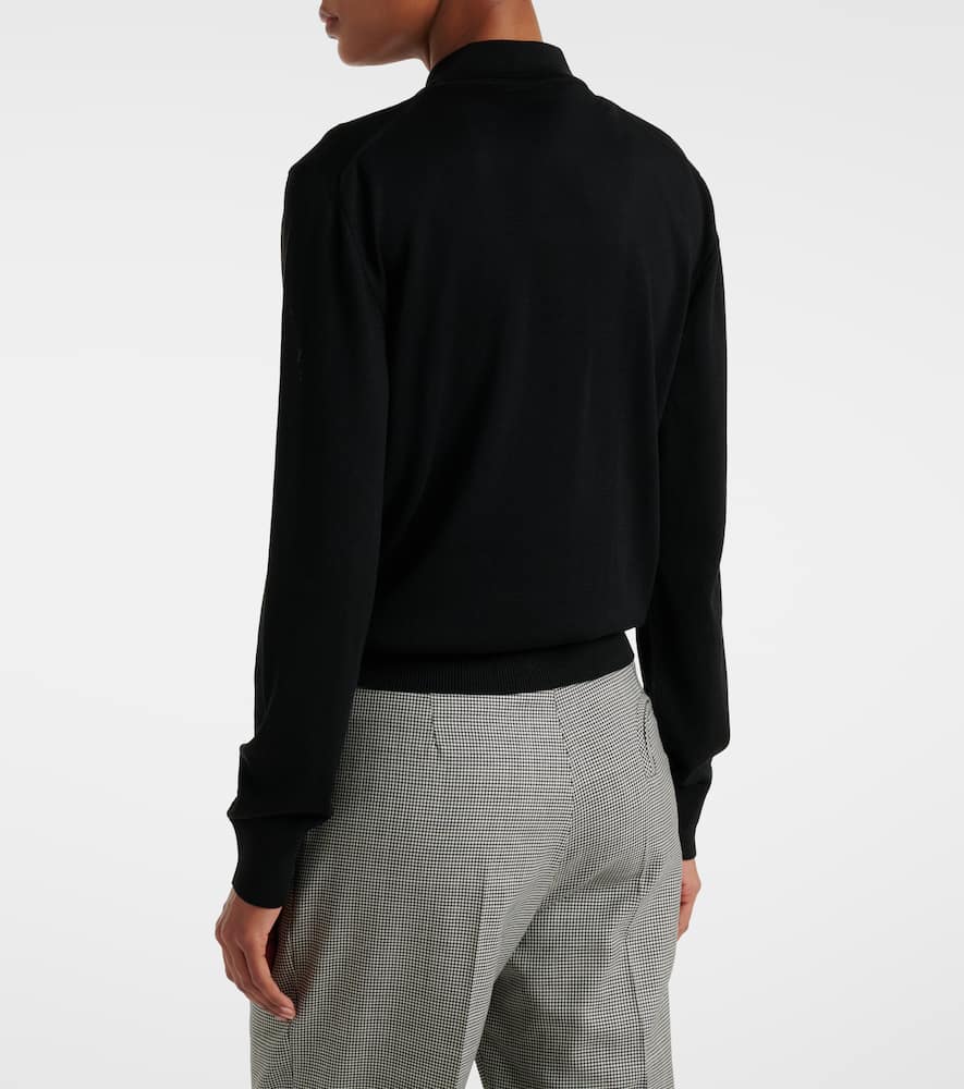 Blazé Milano Alegria silk and cotton polo sweater