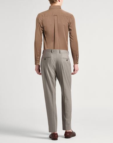 Man Shirt Brown Size 15 ½ Cotton