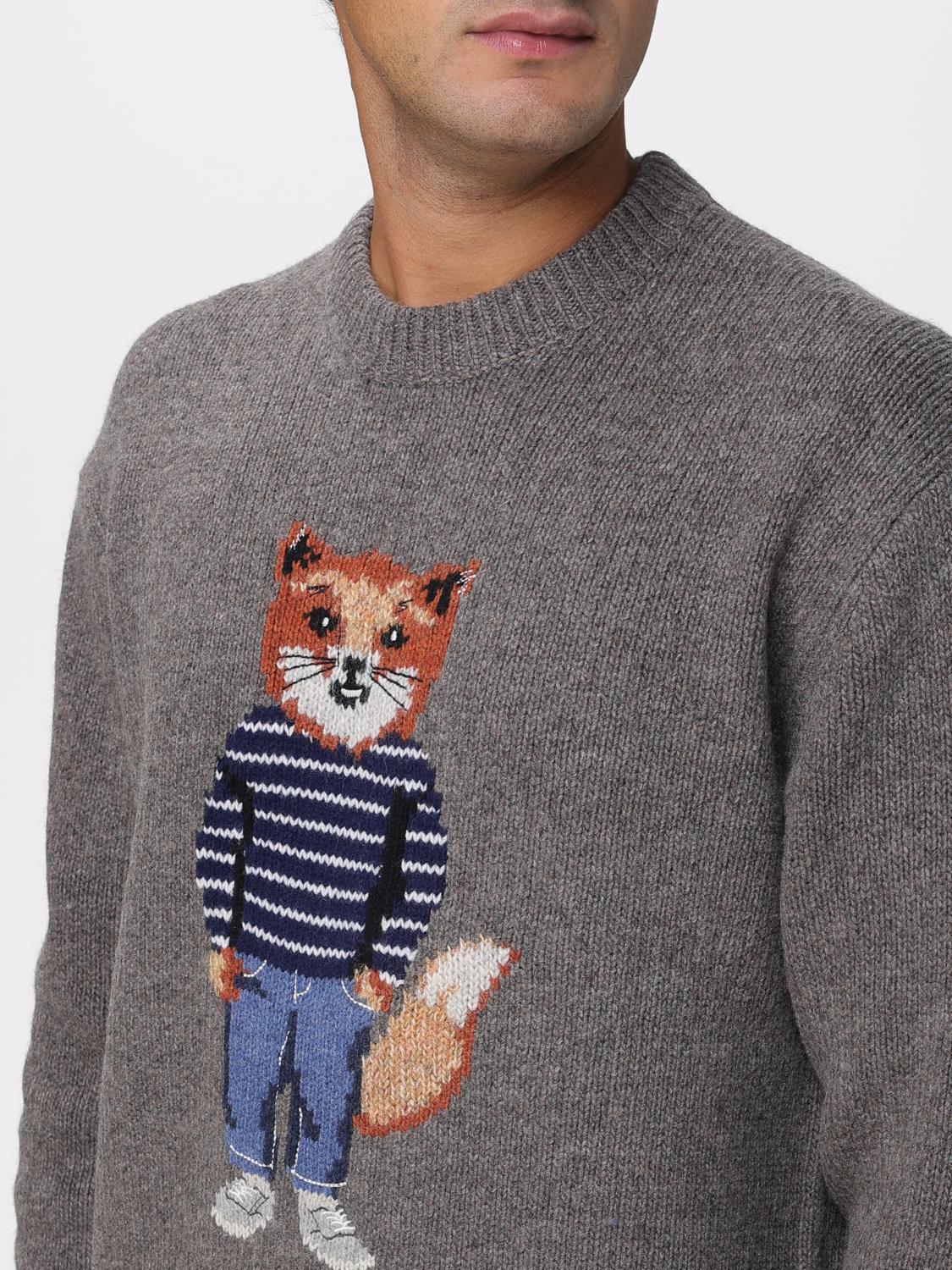 Sweatshirt MAISON KITSUNÉ Men color Grey