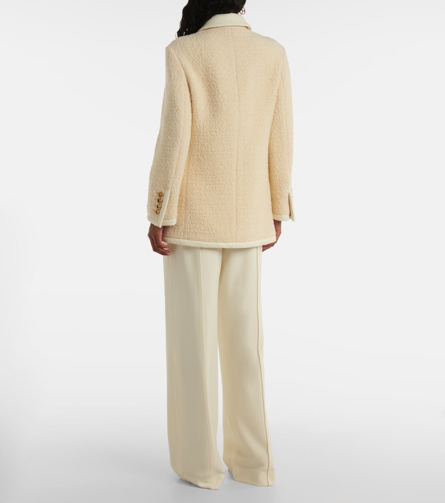 Wool and cotton coat