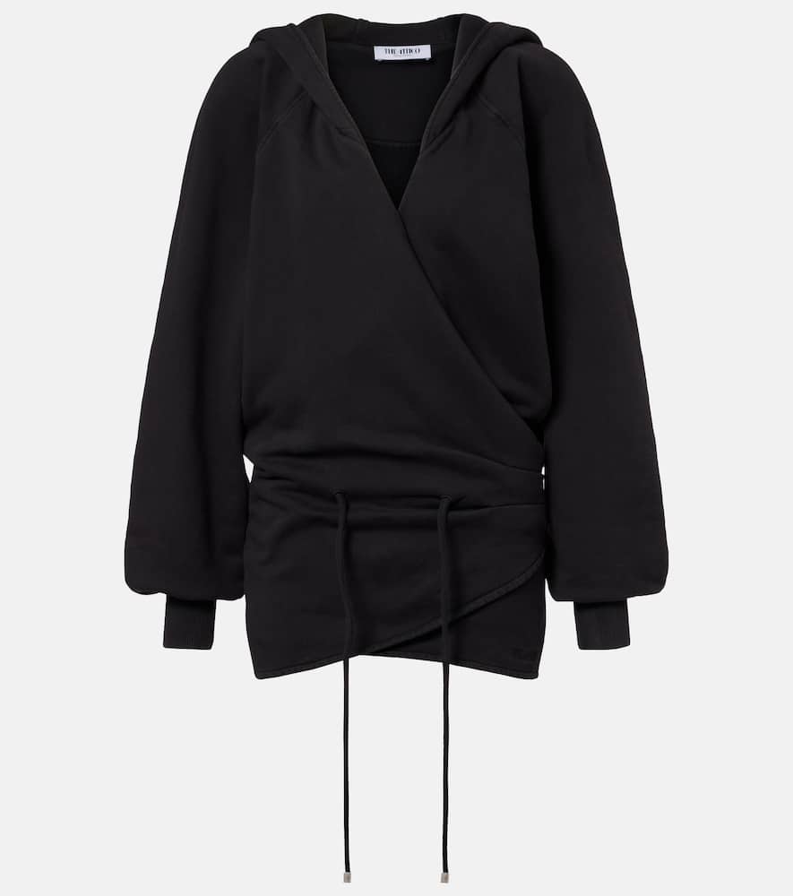 Cotton jersey sweatshirt dress