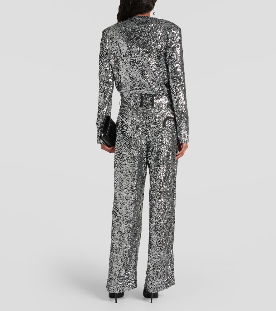 Blazé Milano Fox sequined straight pants