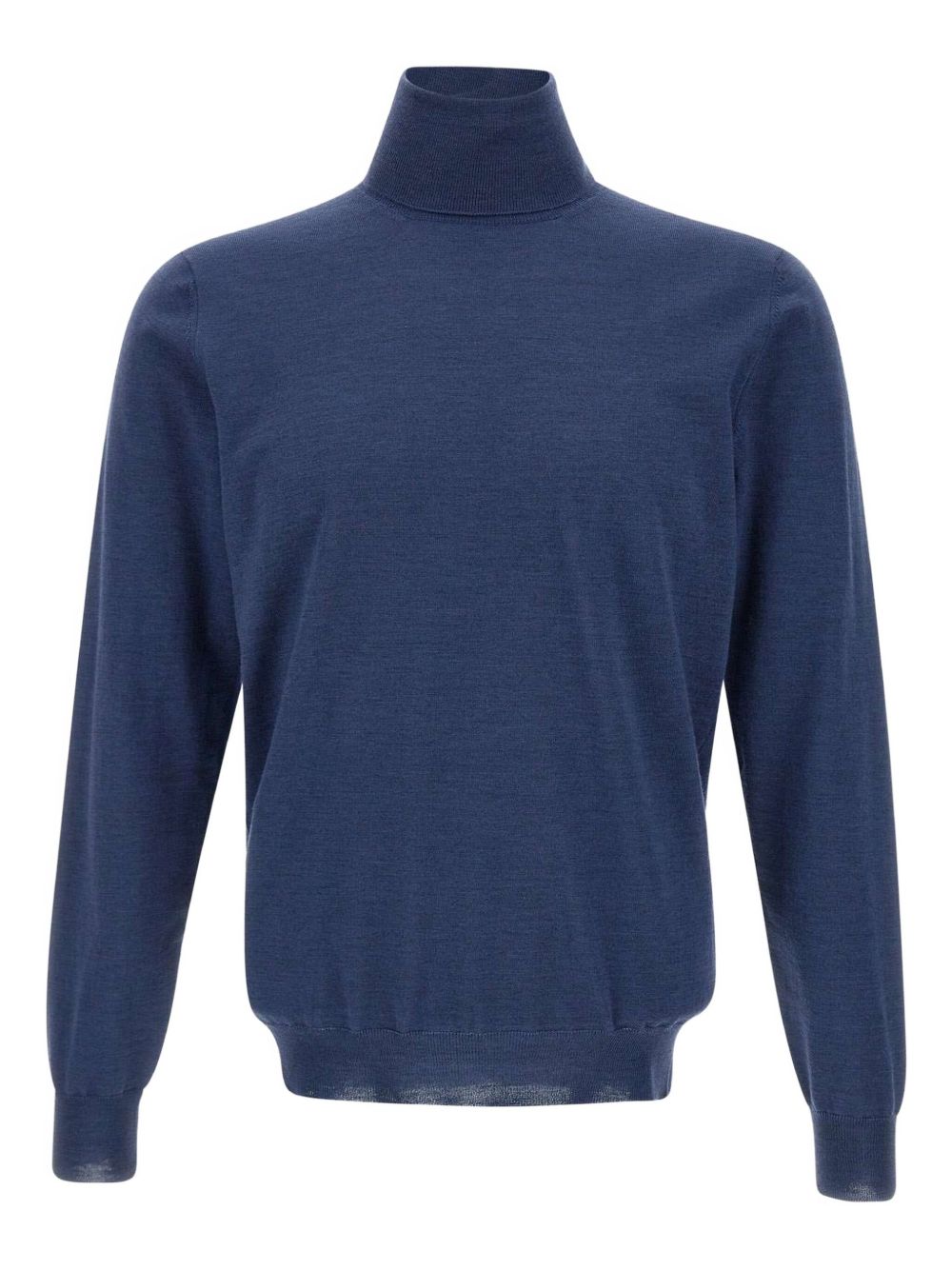 High-neck sweater - Blue