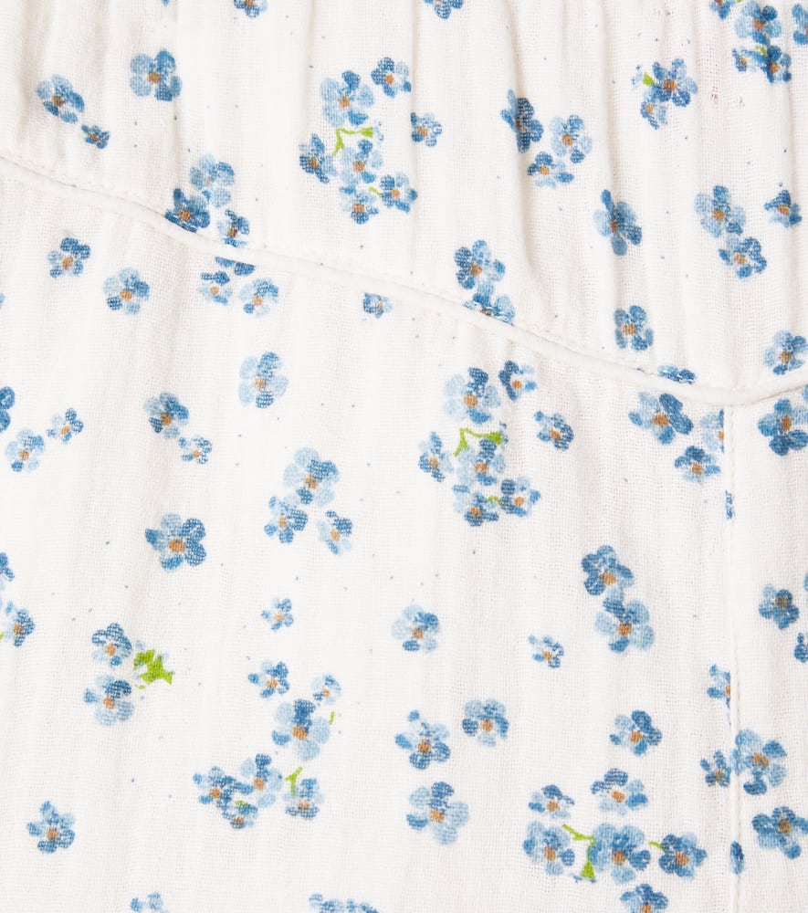 Konges Sløjd Mioblu floral cotton shorts