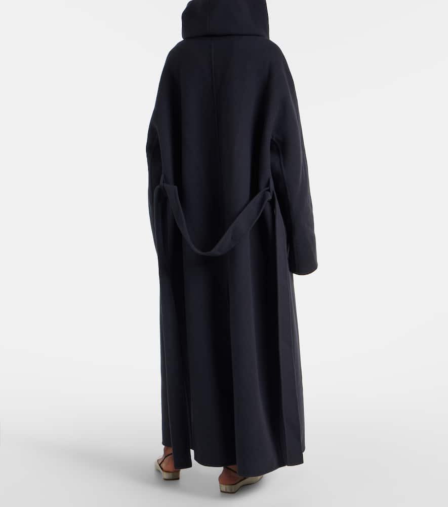 Liza wool and cashmere overcoat