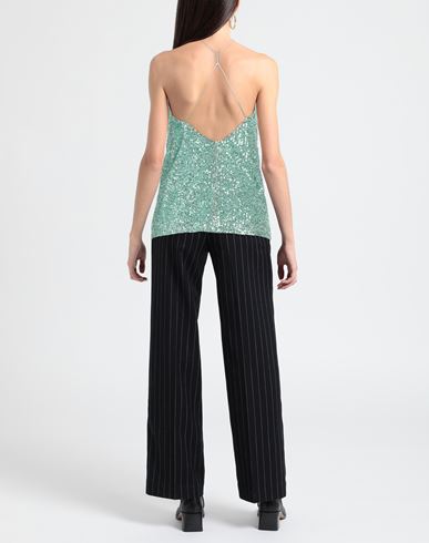 The Nina Studio Woman Top Light green Size 8 Polyester