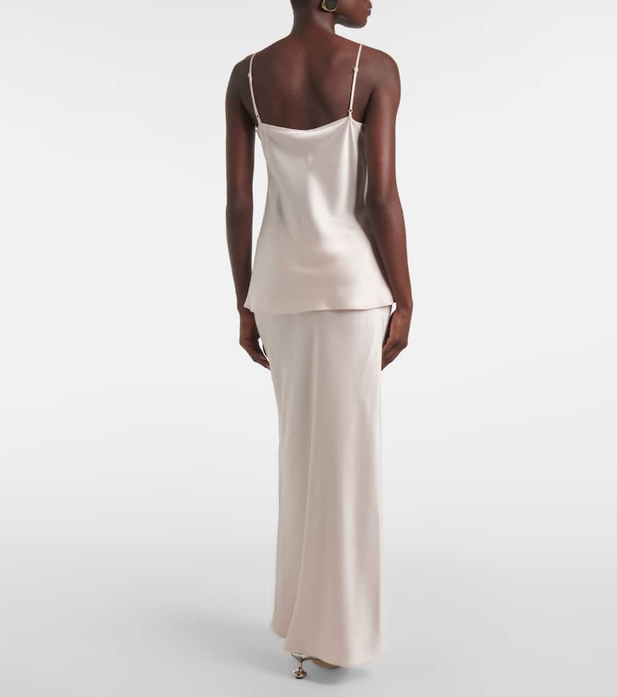 Clea silk tank top
