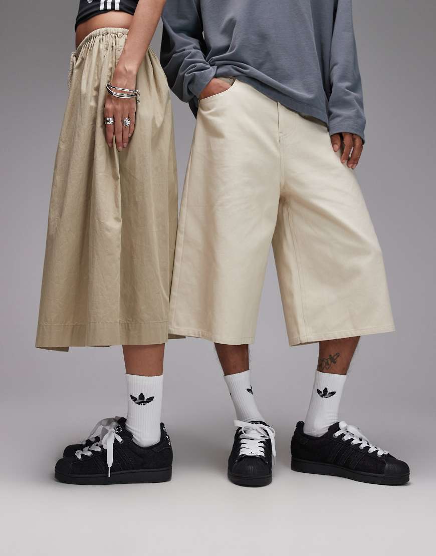 Superstar II trainers in black denim