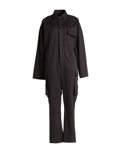 Woman Jumpsuit Black Size XS Cotton, Elastane