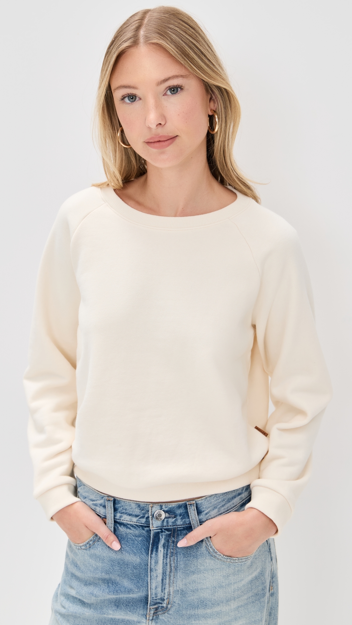 The Daily Sweatshirt Natural White