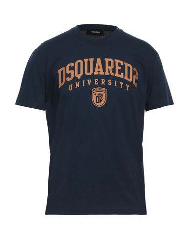 Man T-shirt Navy blue