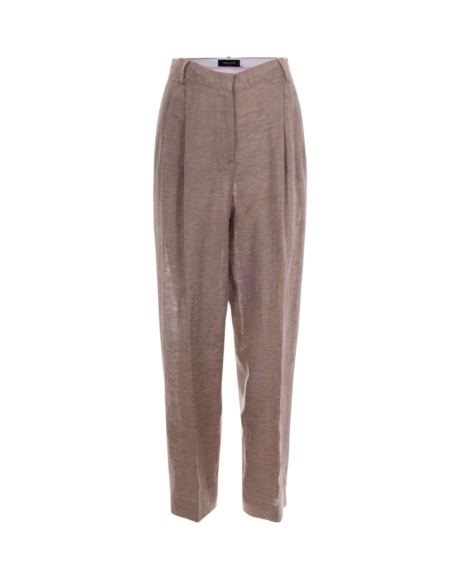 Fabiana Filippi - trousers tailored belt loops pleated design pocket