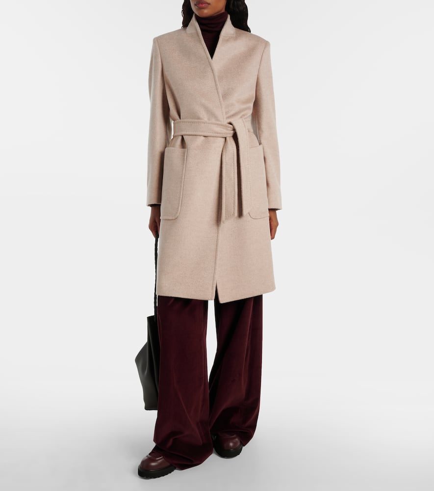 Elenia cashmere wrap coat