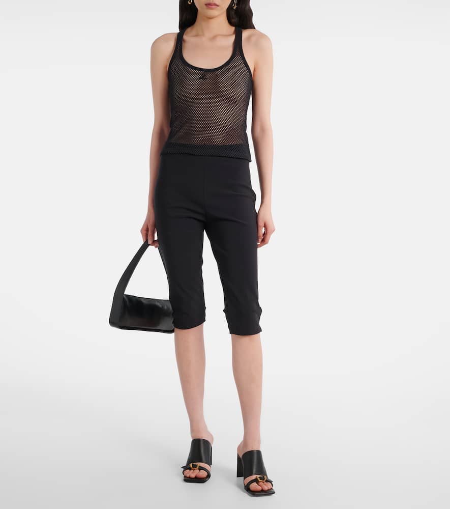 Courrèges Scuba cotton mesh tank top