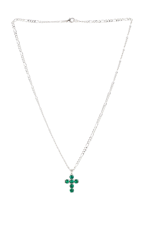 MAPLE Cross Chain in Metallic Silver. . Also in