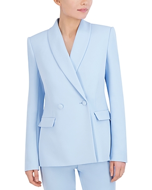 Shawl Collar Double Breasted Blazer