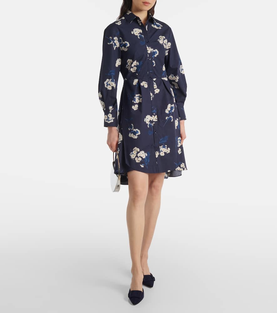 Cotton shirt dress