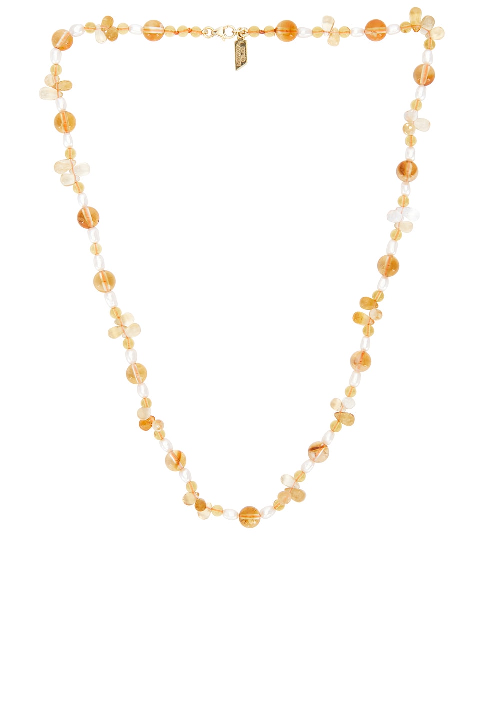 Loren Stewart Bellissimo Gem Necklace in Orange
