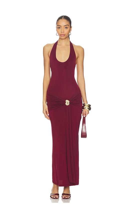 ROAME. JULIETTA ドレス - Burgundy. L. Also - M, S