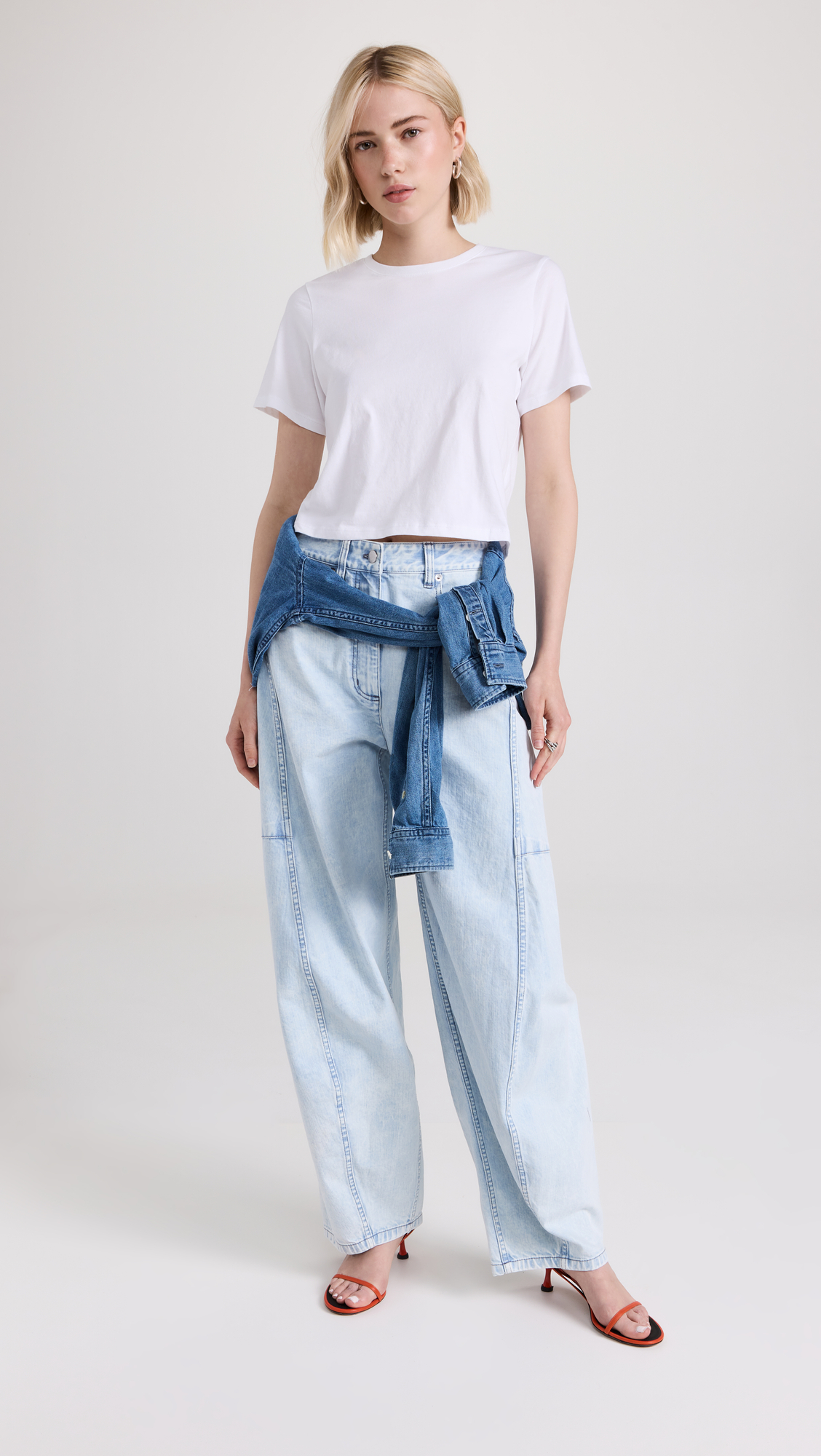 Bleached Denim Sid Jeans