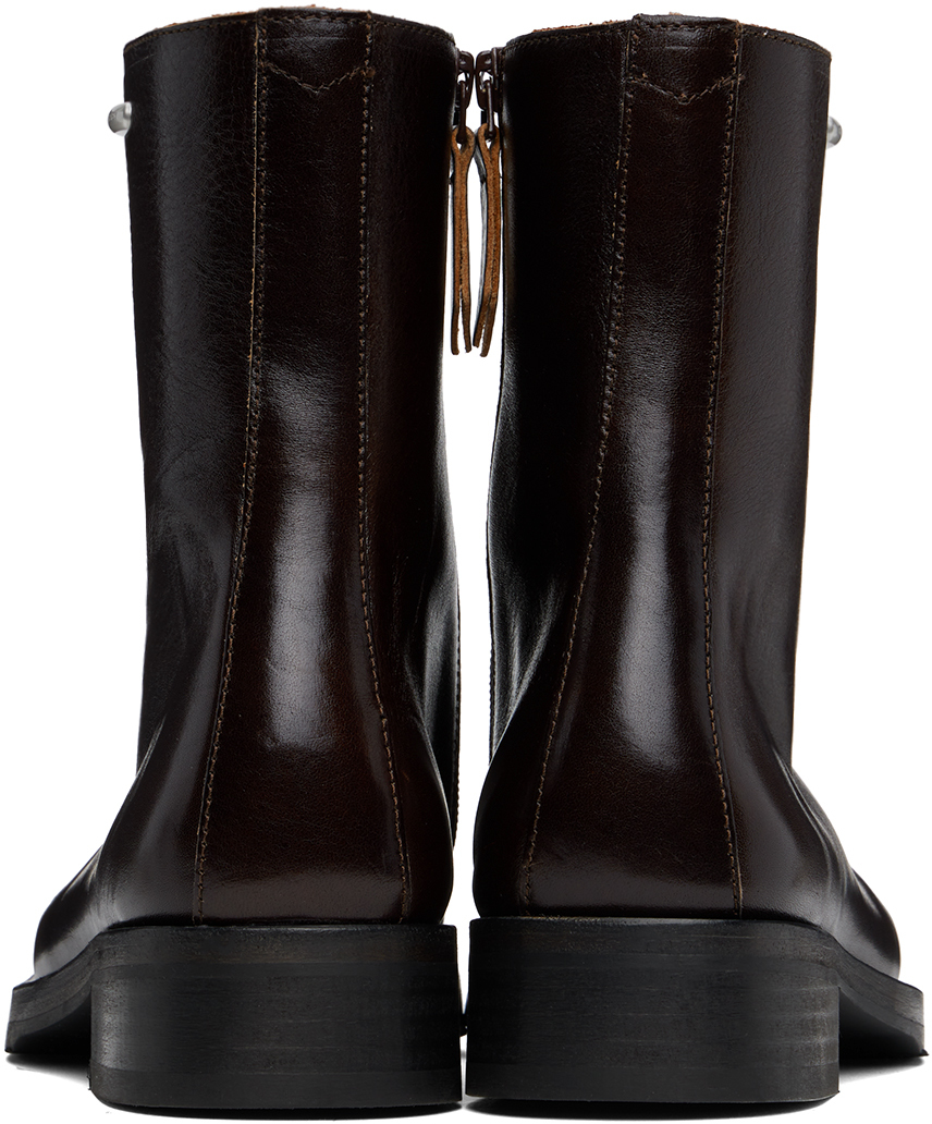 OUR LEGACY Brown Camion Boots