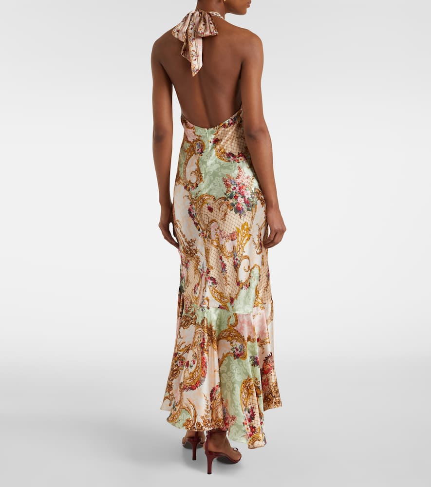 Queens Quarters silk maxi dress