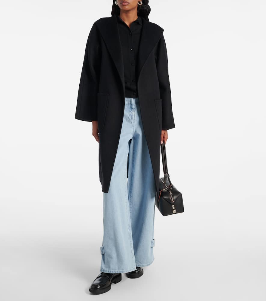 Pugnale high-rise wide-leg jeans