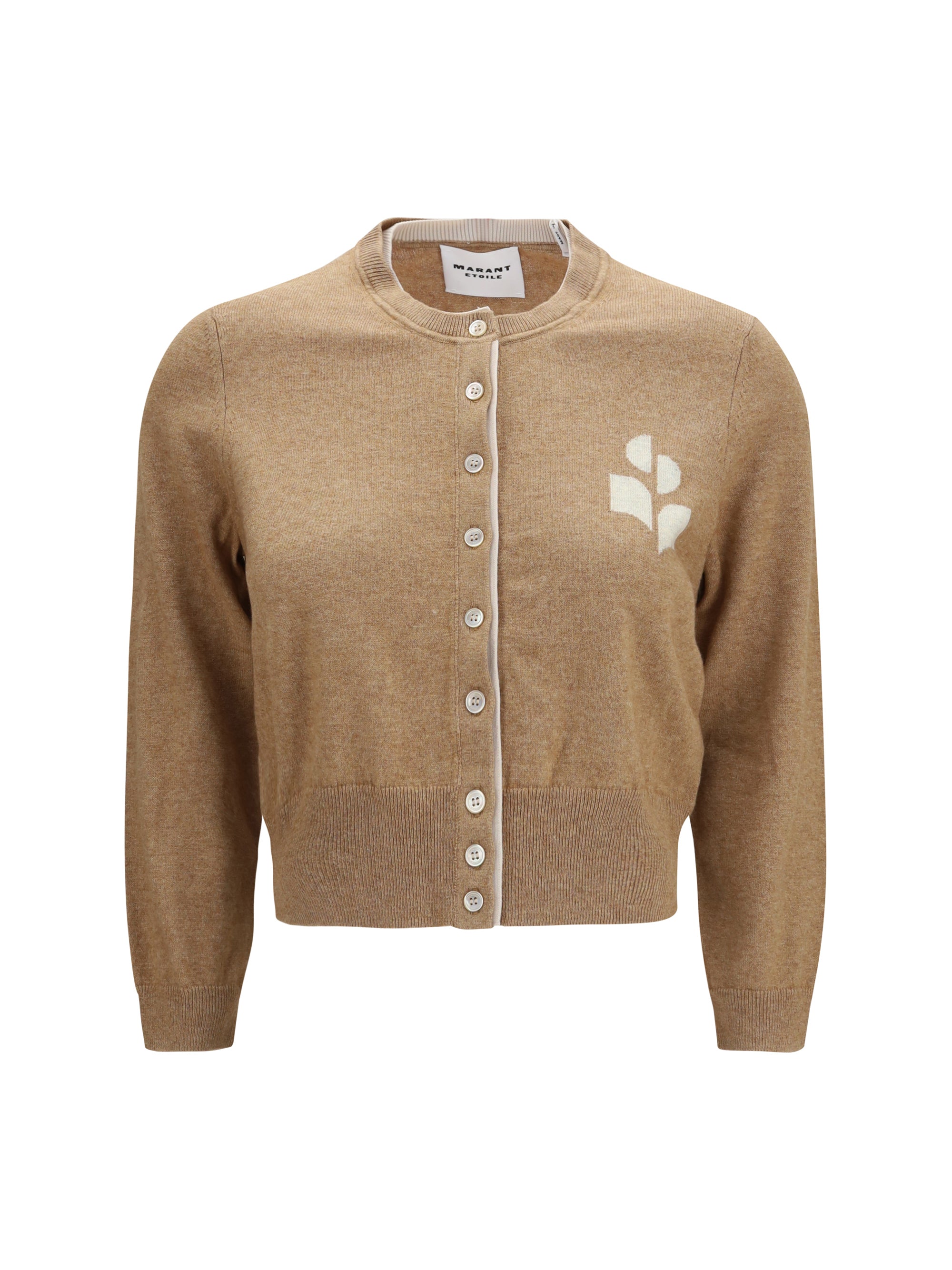 Cardigan — Camel
