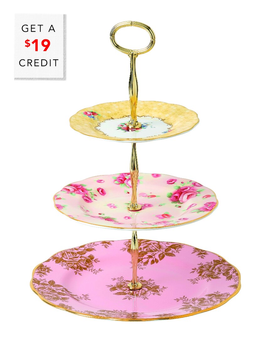 100 Years 3-Tier Cake Stand With $19 Credit