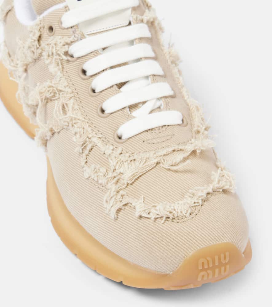 Miu Miu Denim sneakers