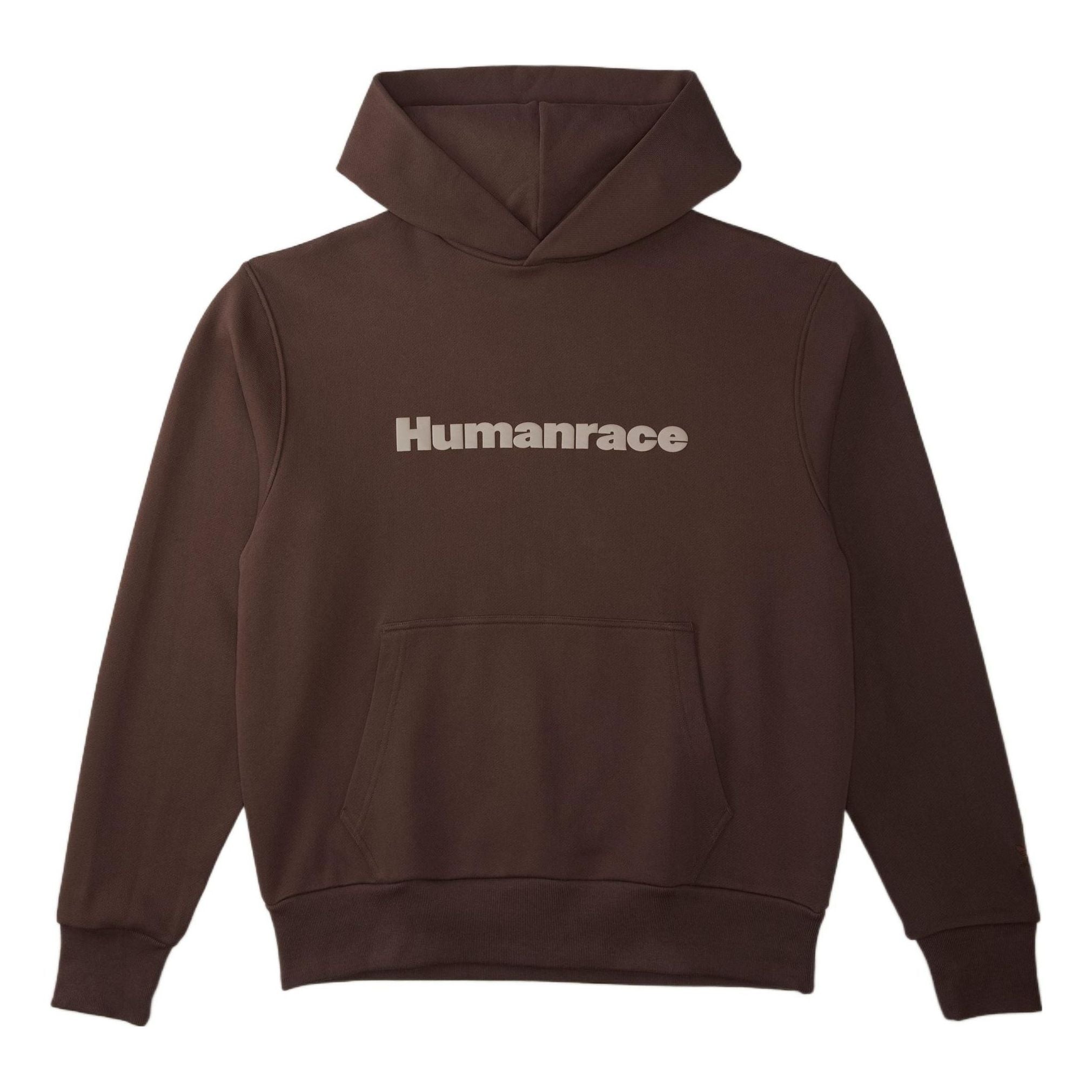 X Pharrell Humanrace Logo Hoodie 'Brown'