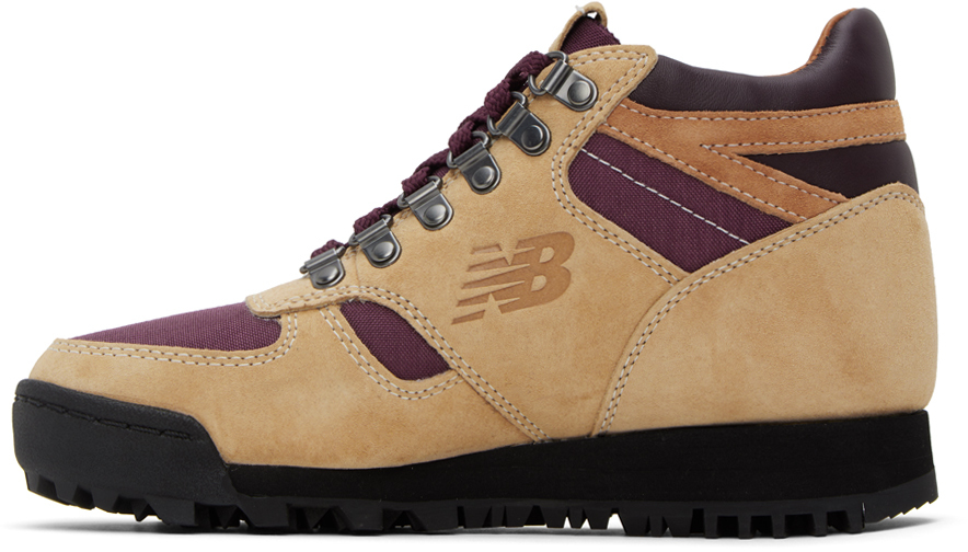 Tan &amp; Burgundy ALD Rainier Boots