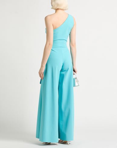 Woman Jumpsuit Turquoise Size 2 Polyamide, Elastane