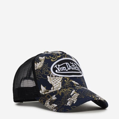 Osaka Trucker Hat in Black | VDHH0117