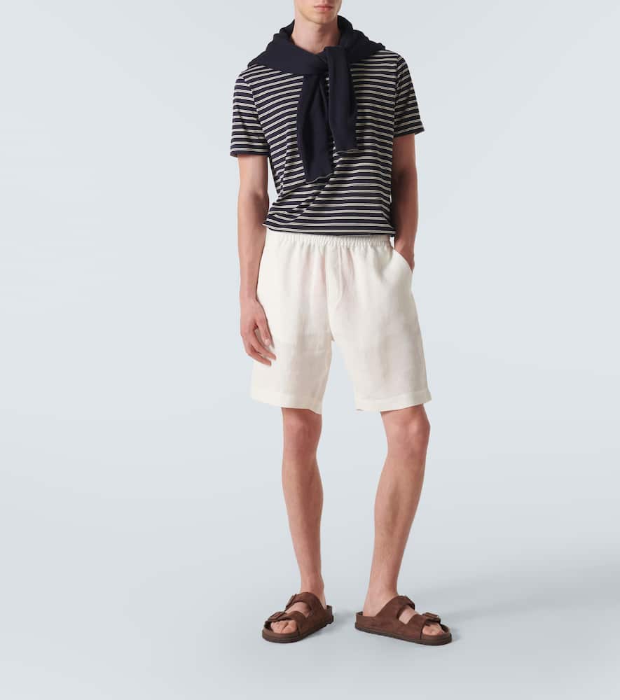 Linen shorts