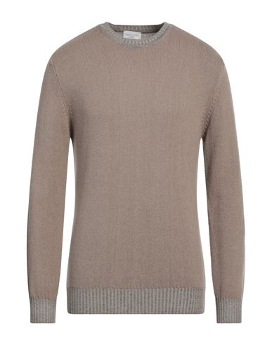 Man Sweater Taupe Size S Wool, Cashmere, Viscose, Polyamide