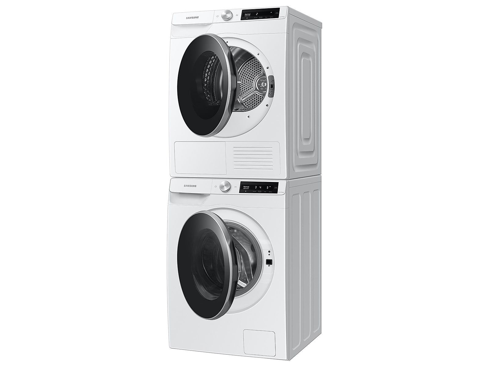 4.0 cu. ft. Heat Pump Dryer with AI Smart Dial and Wi-Fi Connectivity in White(DV25B6900HW/A2)