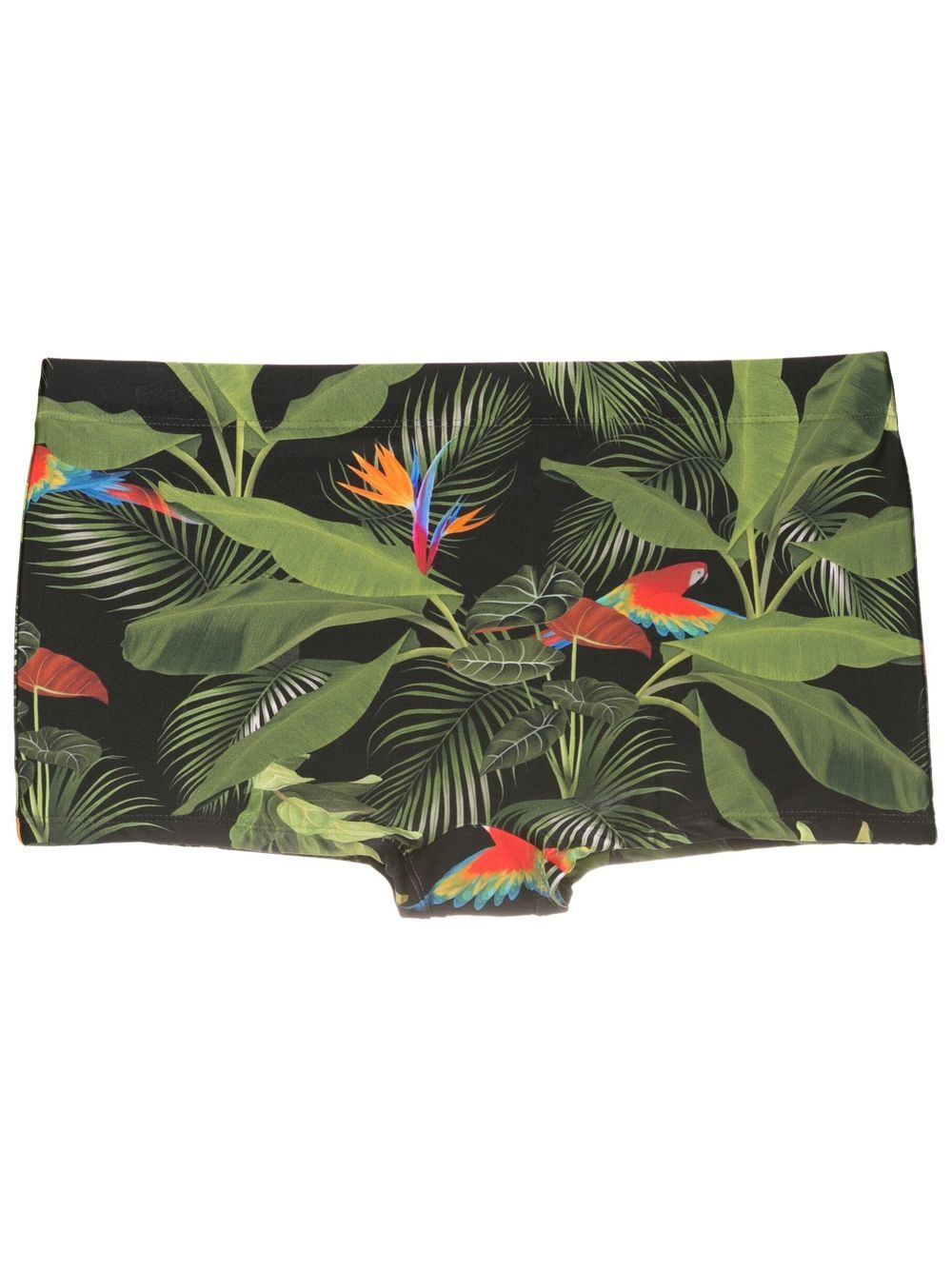 Tijuca graphic-print swim trunks - Black