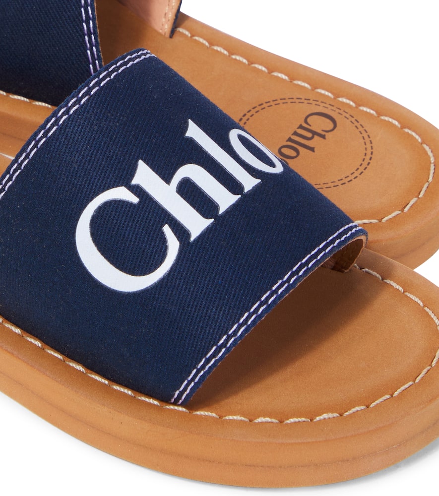 Chloé Kids Logo printed slides