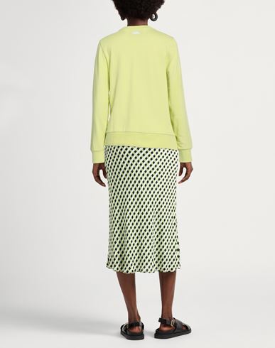 Woman Sweatshirt Lime green Size XS Organic cotton