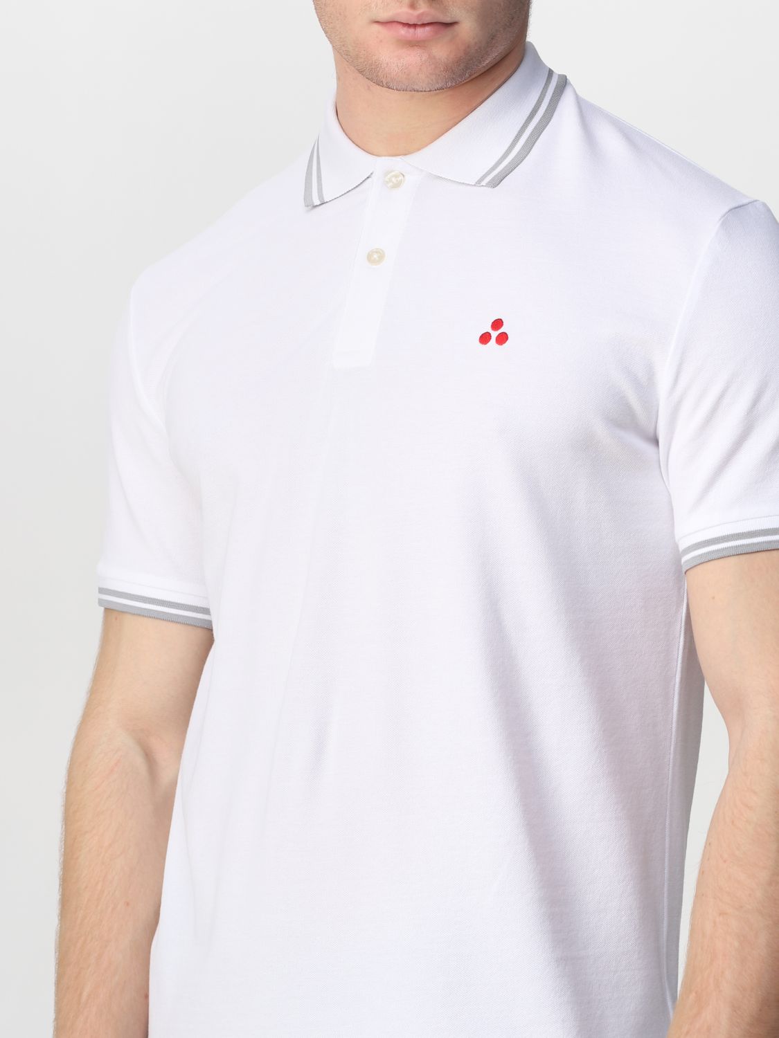 Polo Shirt Men colour White