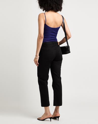 Tom Ford Woman Bodysuit Navy Size XXS Cashmere, Silk