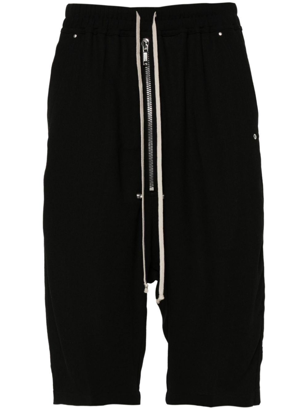 Bela Pods drop-crotch shorts - Black