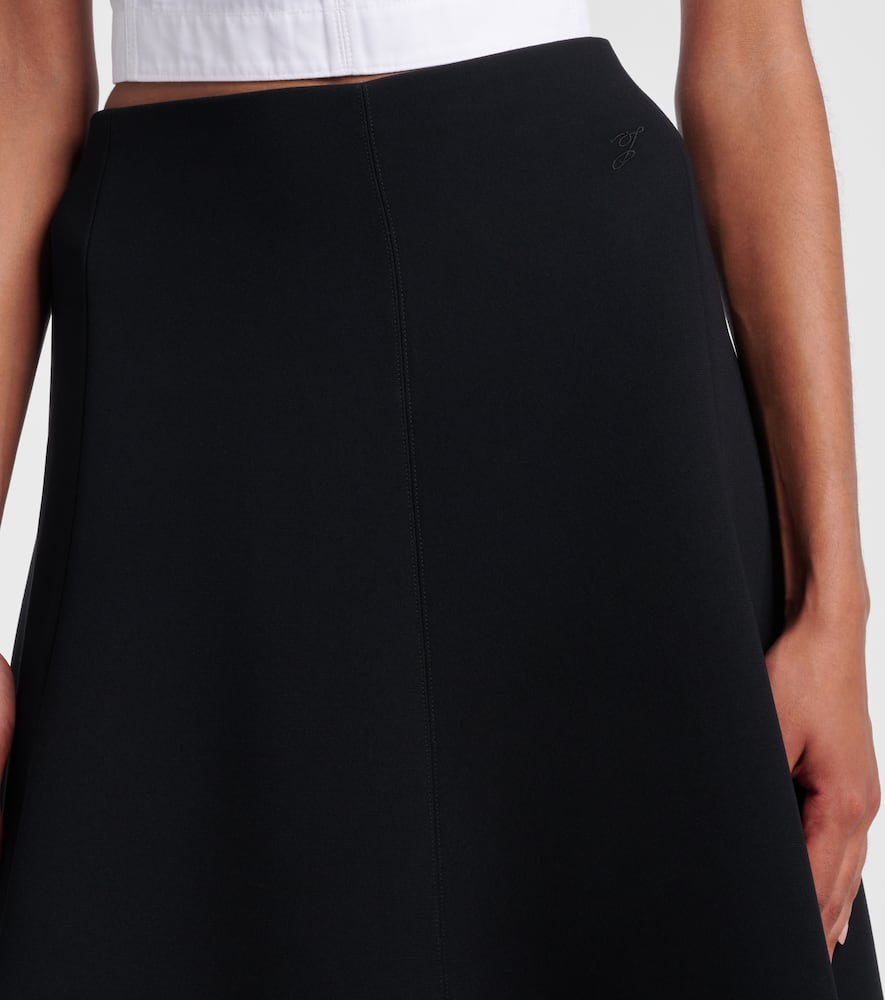 Triangle midi skirt