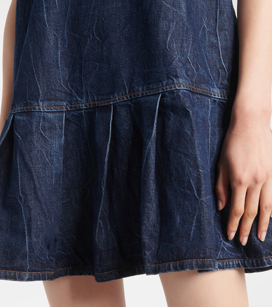 Denim minidress